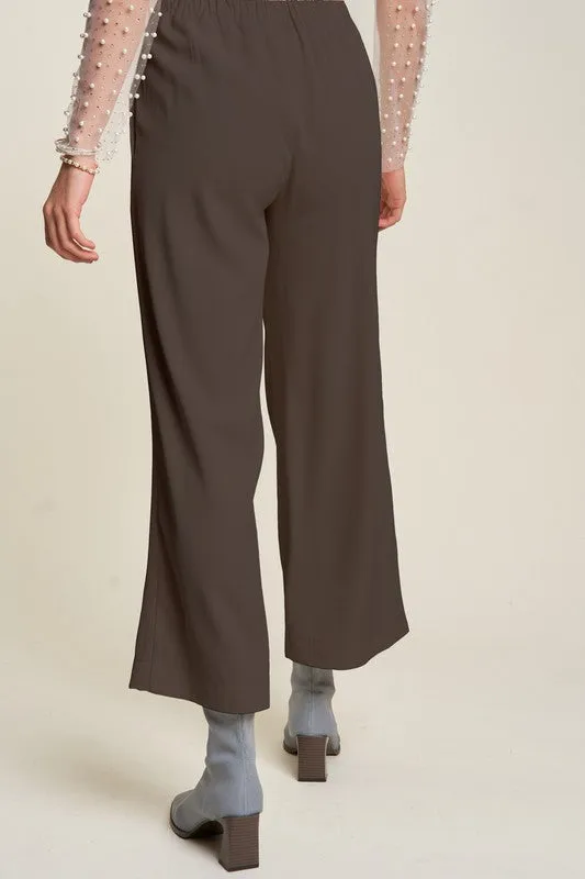Davi & Dani Wide Leg Mid-Rise Pants sold by Charming Charlie product image thumbnail 2