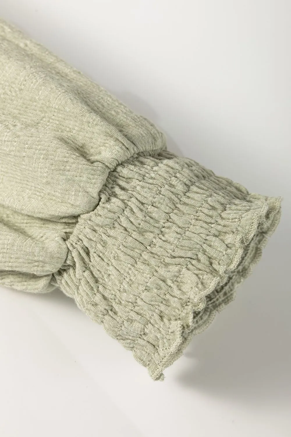 Textured Round Neck Three-Quarter Sleeve Blouse sold by Charming Charlie product image thumbnail 5