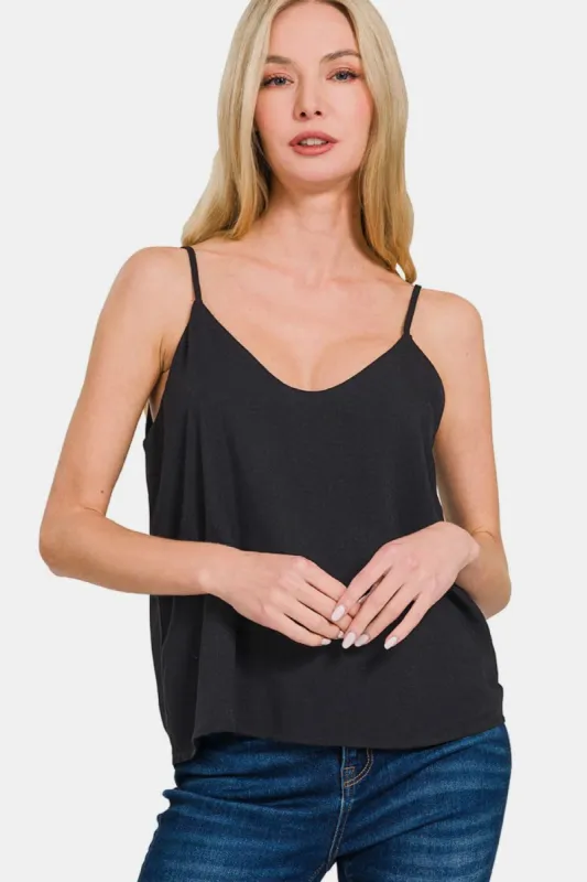 Zenana Two Layered Spaghetti Strap Cami sold by Charming Charlie