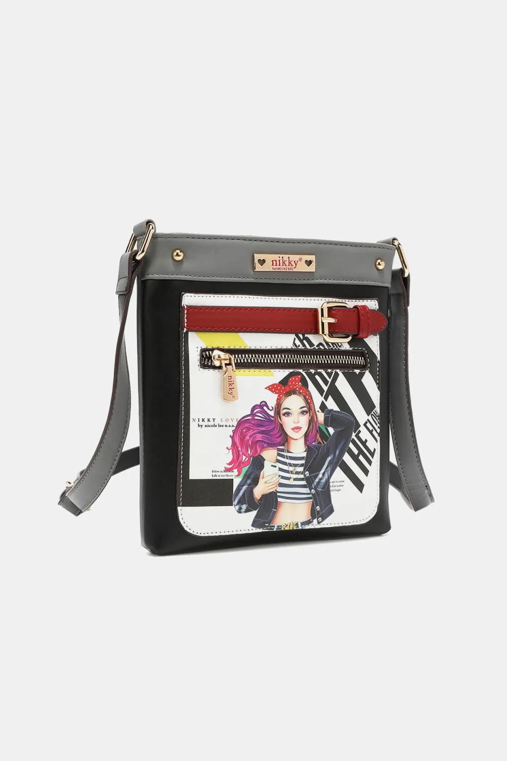 Nicole Lee USA Nikky Crossbody Bag sold by Charming Charlie product image thumbnail 2