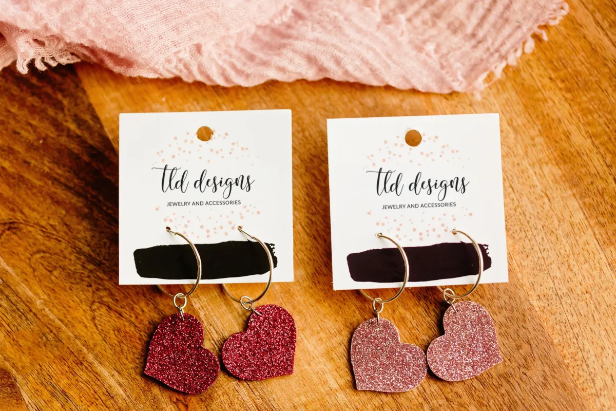 Heart Hoops sold by Charming Charlie