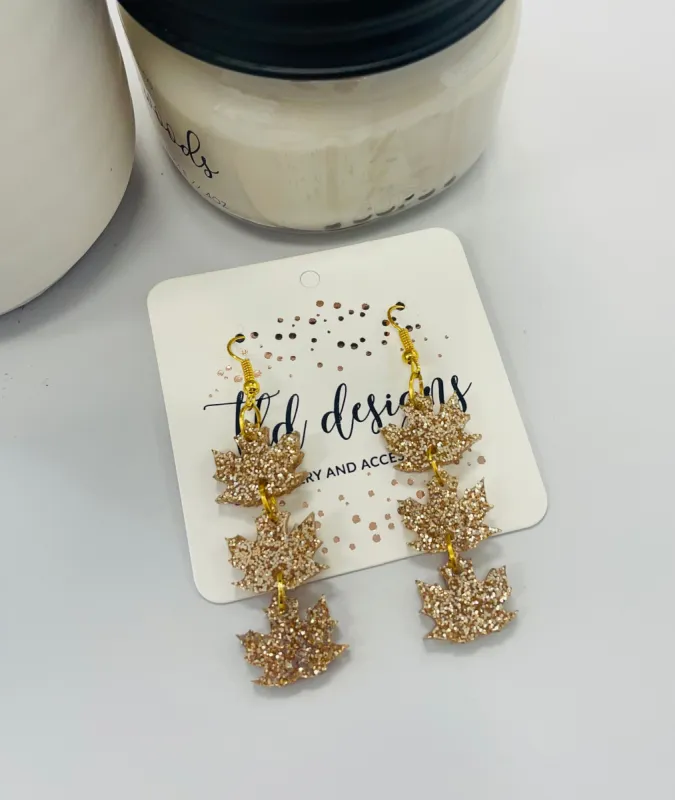 Fall triple leaves sold by Charming Charlie