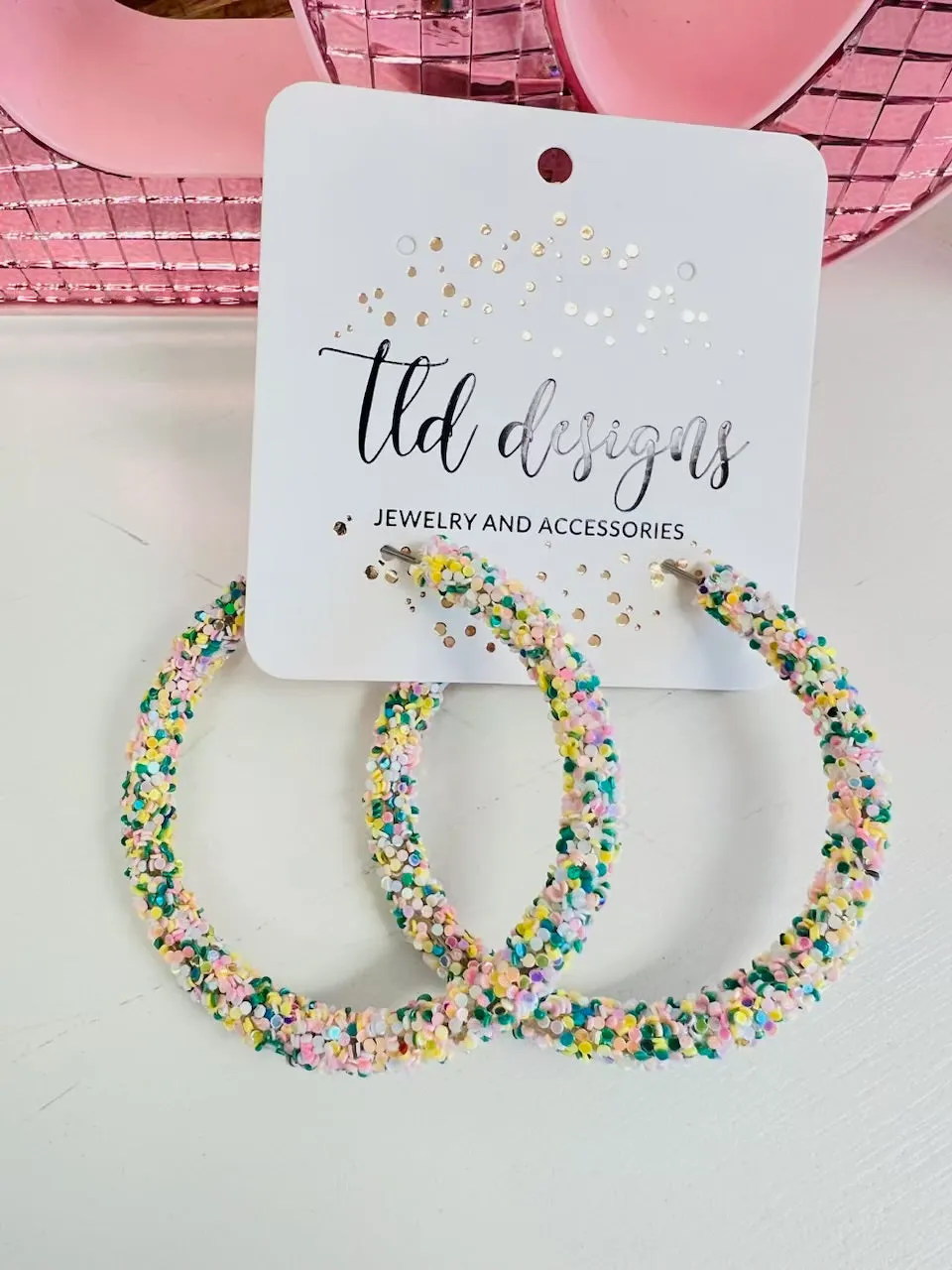 Easter Hoops sold by Charming Charlie