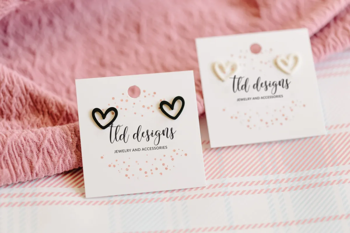 U stole my heart studs sold by Charming Charlie