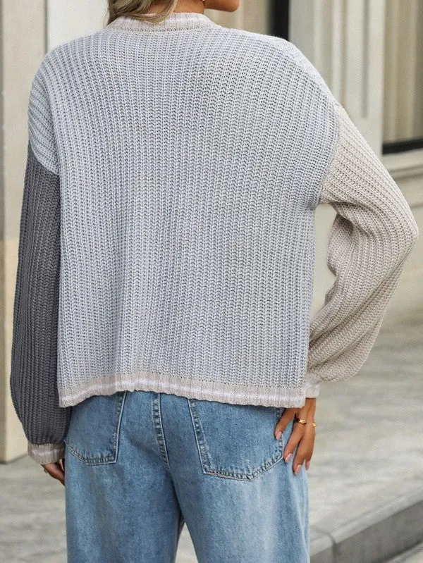 Open front knit cardigan sold by Charming Charlie product image thumbnail 2