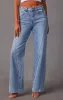 High waisted denim jeans sold by Charming Charlie