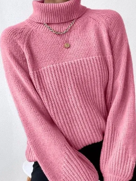Knit turtleneck sweater sold by Charming Charlie product image thumbnail 4