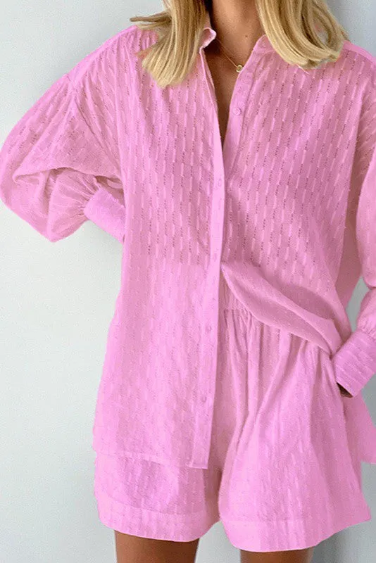 Two piece shorts set sold by Charming Charlie product image thumbnail 2