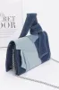 Mix Piecing Denim Crossbody Bag sold by Charming Charlie