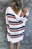 Contrast Openwork Open Front Long Sleeve Cardigan sold by Charming Charlie