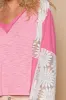 POL Lace Detail V-Neck Flare Sleeve Blouse sold by Charming Charlie