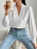 V Neck Long Sleeve Top sold by Charming Charlie