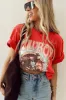 COWBOY Round Neck Short Sleeve T-Shirt sold by Charming Charlie