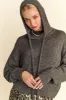 Davi & Dani Drop Shoulder Long Sleeve Hooded Sweater sold by Charming Charlie