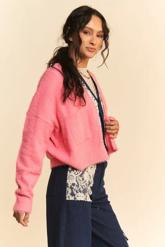 Davi & Dani Open Front Drop Shoulder Cardigan sold by Charming Charlie product image thumbnail 3
