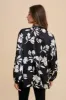 Annie Wear Frill Printed Balloon Sleeve Blouse sold by Charming Charlie