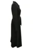 Collared Neck Long Sleeve Midi Shirt Dress sold by Charming Charlie
