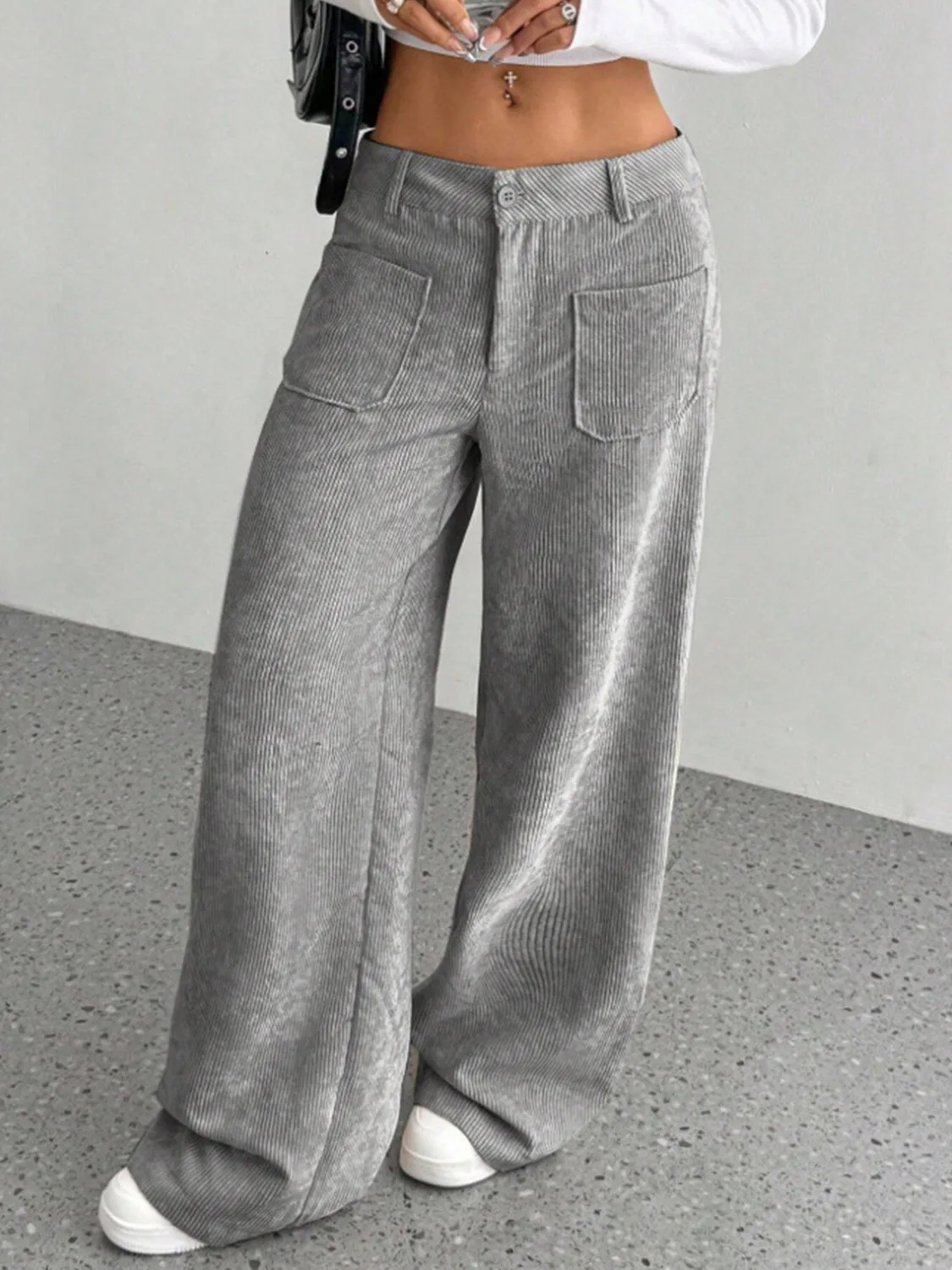 Wide Leg Pants with Pockets sold by Charming Charlie product image thumbnail 3
