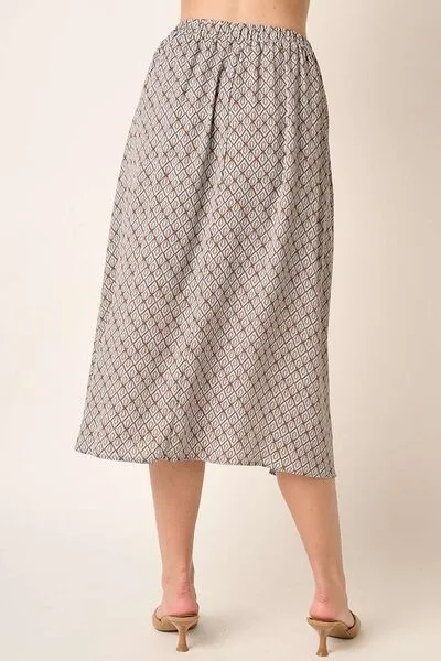 Mittoshop Printed Midi Skirt sold by Charming Charlie product image thumbnail 3