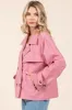 Mittoshop Double Breasted Long Sleeve Trench Coat Jacket sold by Charming Charlie