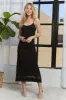 ADORA Lace Scoop Neck Midi Cami Dress sold by Charming Charlie