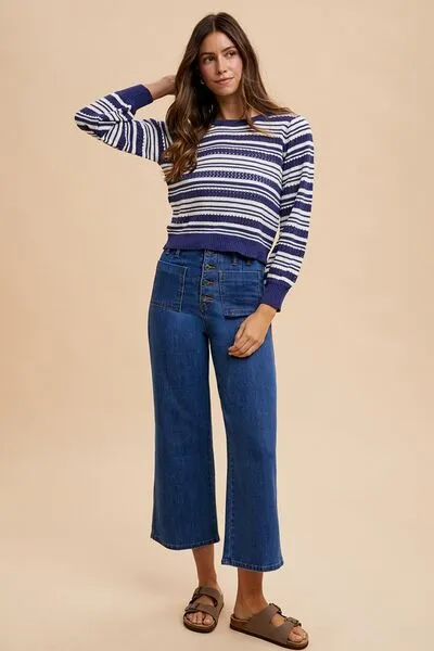 Annie Wear Button Fly High Waist Jeans sold by Charming Charlie product image thumbnail 5