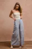 BiBi Striped Wide Leg Pants with Pockets sold by Charming Charlie