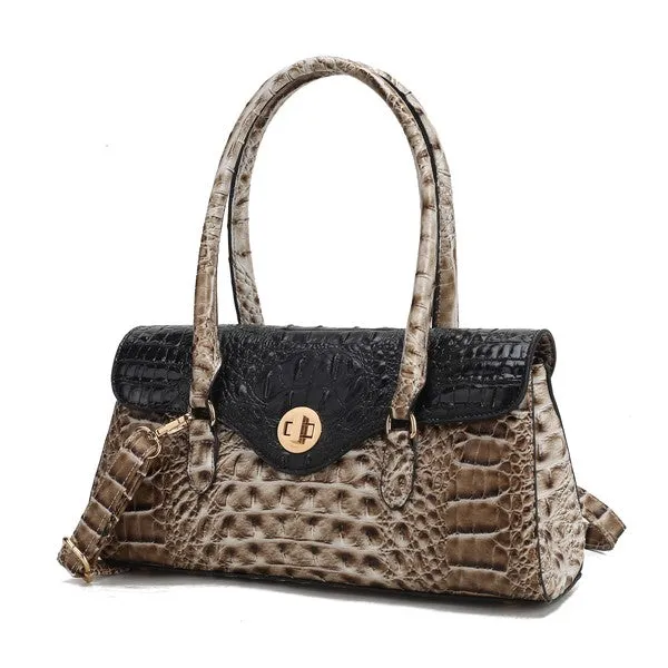 MKF Liviana Croc-Embossed Shoulder Bag by Mia K sold by Charming Charlie product image thumbnail 3