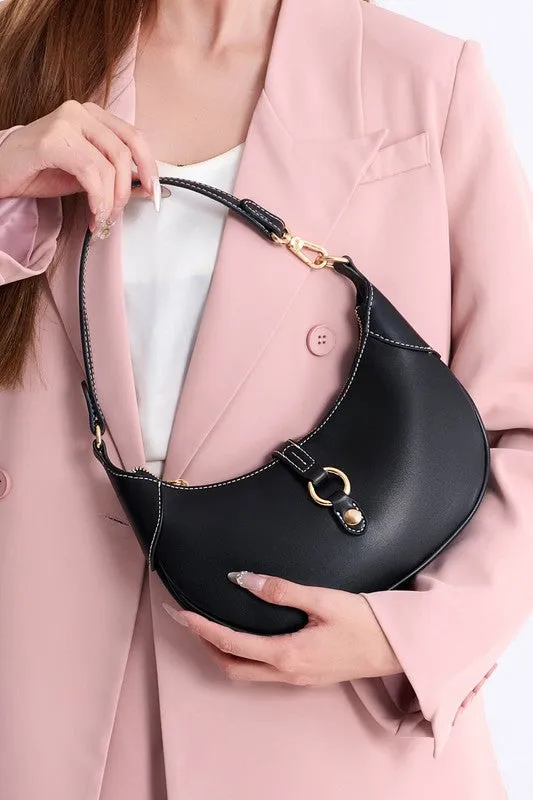 MKF Mire Half Moon Shoulder Bag by Mia K sold by Charming Charlie product image thumbnail 2