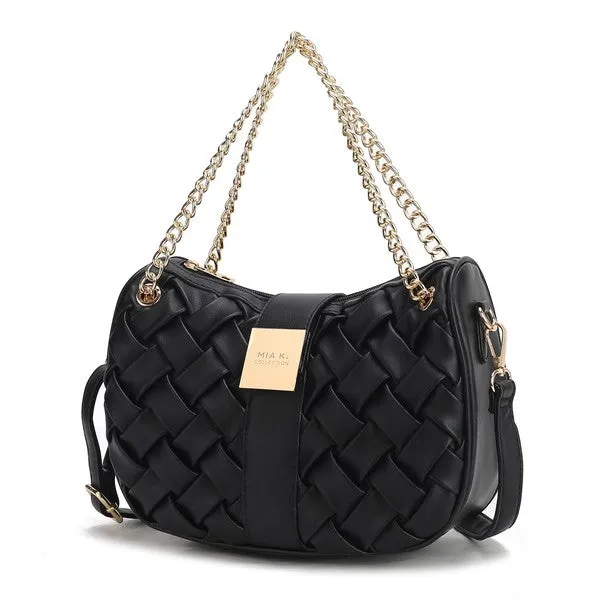 MKF Solari Braided Chain Shoulder Bag by Mia K sold by Charming Charlie product image thumbnail 4