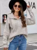 Half Zip Knit Collared Sweater sold by Charming Charlie