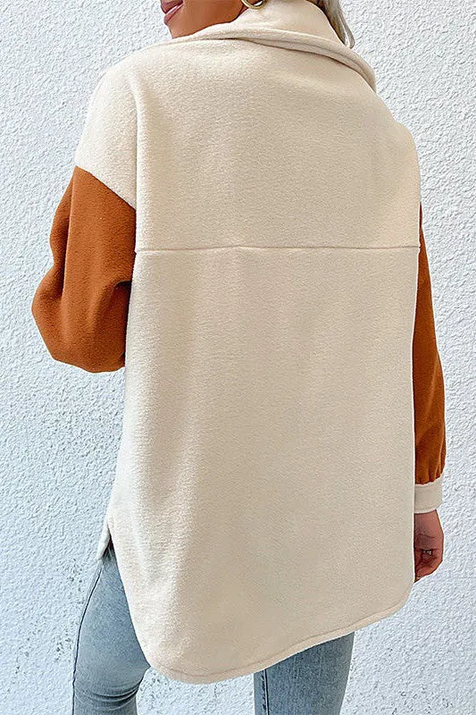 Two tone jacket sold by Charming Charlie product image thumbnail 2