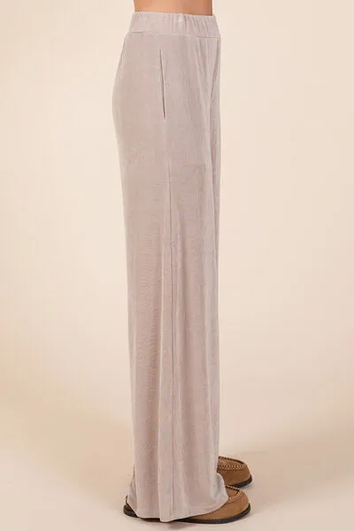 Mittoshop Elastic Waist Pants with Side Pockets sold by Charming Charlie product image thumbnail 3