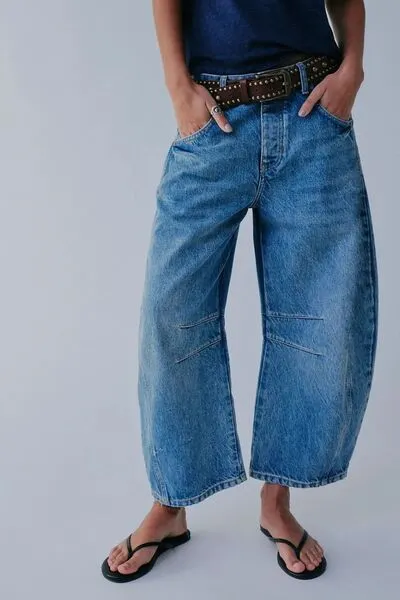 Wide Leg Jeans with Pockets sold by Charming Charlie