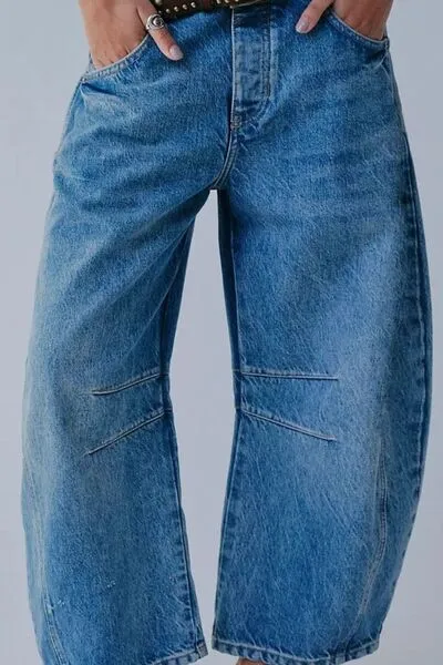 Wide Leg Jeans with Pockets sold by Charming Charlie product image thumbnail 2