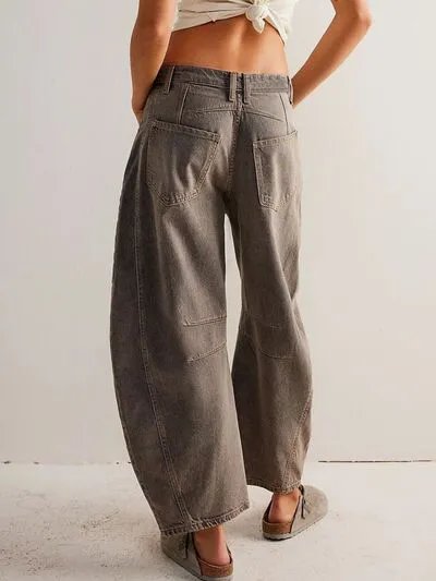 Wide Leg Jeans with Pockets sold by Charming Charlie product image thumbnail 4