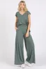 Mittoshop Yoga Air Stretch Elastic Waist Wide Leg Pants sold by Charming Charlie