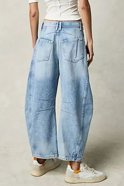 Wide Leg Jeans with Pockets sold by Charming Charlie product image thumbnail 4