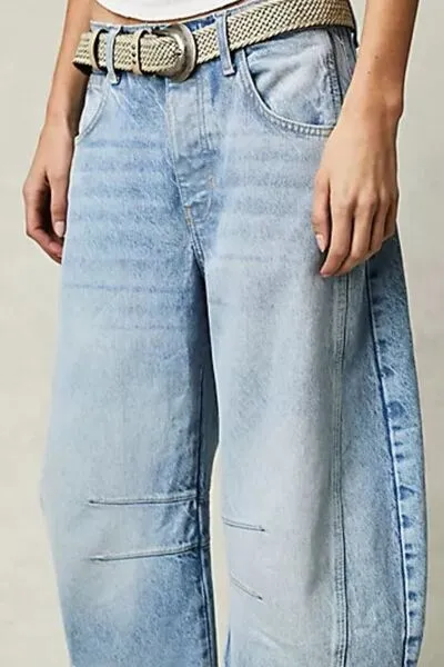 Wide Leg Jeans with Pockets sold by Charming Charlie product image thumbnail 3