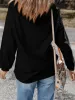 Sequin Round Neck Long Sleeve Sweatshirt sold by Charming Charlie