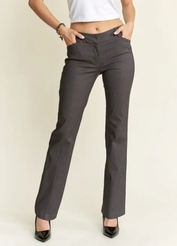 ADORA Regular Rise Slim Bootcut Pants sold by Charming Charlie