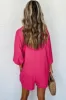 Half Button Collared Neck Romper sold by Charming Charlie