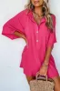 Half Button Collared Neck Romper sold by Charming Charlie