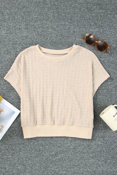 Round Neck Short Sleeve Blouse sold by Charming Charlie product image thumbnail 5