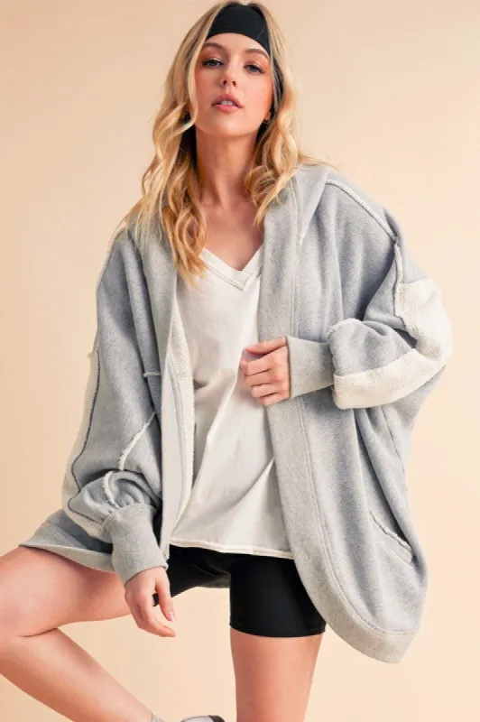 Janely Hooded Cardi sold by Charming Charlie