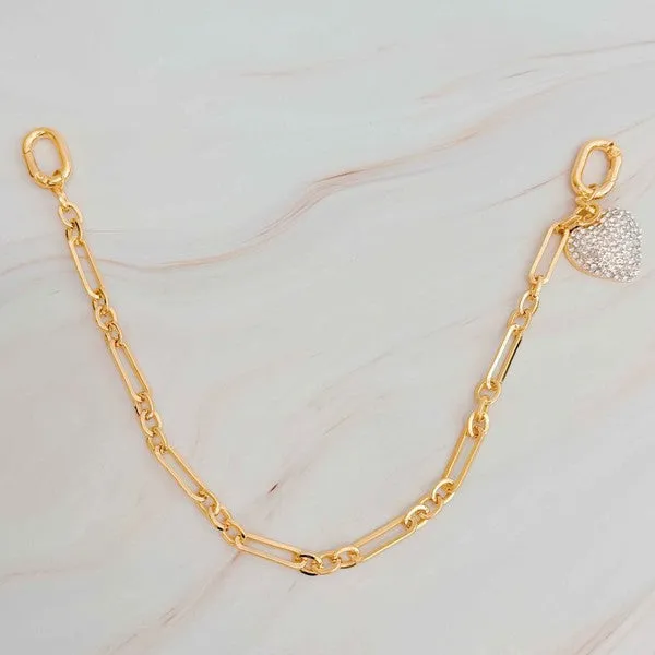 Sparkly Big Heart Bag Charm sold by Charming Charlie product image thumbnail 4