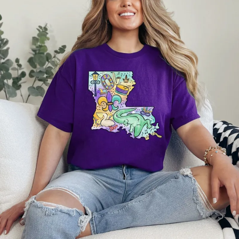 NOLA Love Graphic Tee sold by Charming Charlie