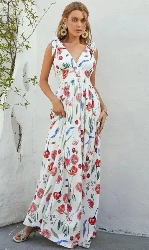 Floral maxi dress sold by Charming Charlie