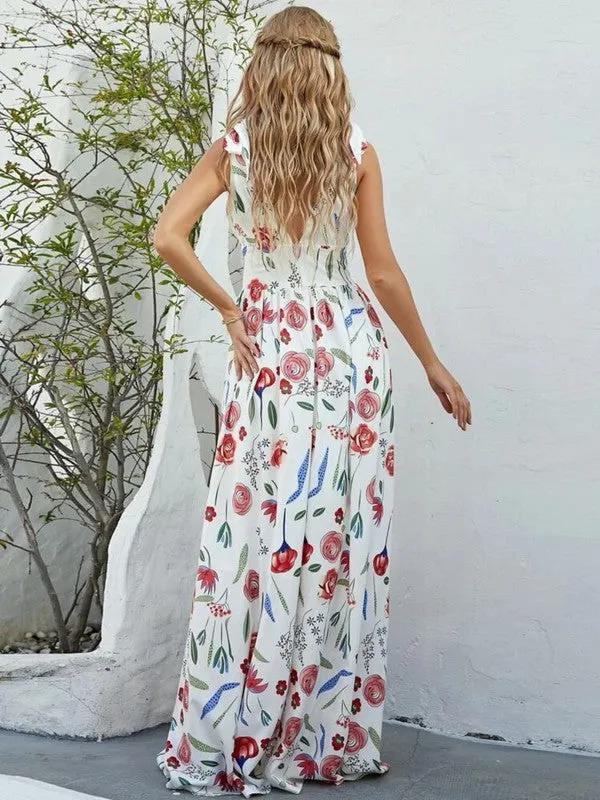 Floral maxi dress sold by Charming Charlie product image thumbnail 2