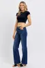 Judy Blue Full Size Tummy Control Straight Jeans Plus Size sold by Charming Charlie